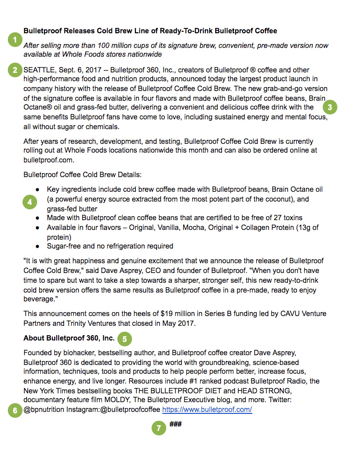 Including Newsworthy and Relevant Information