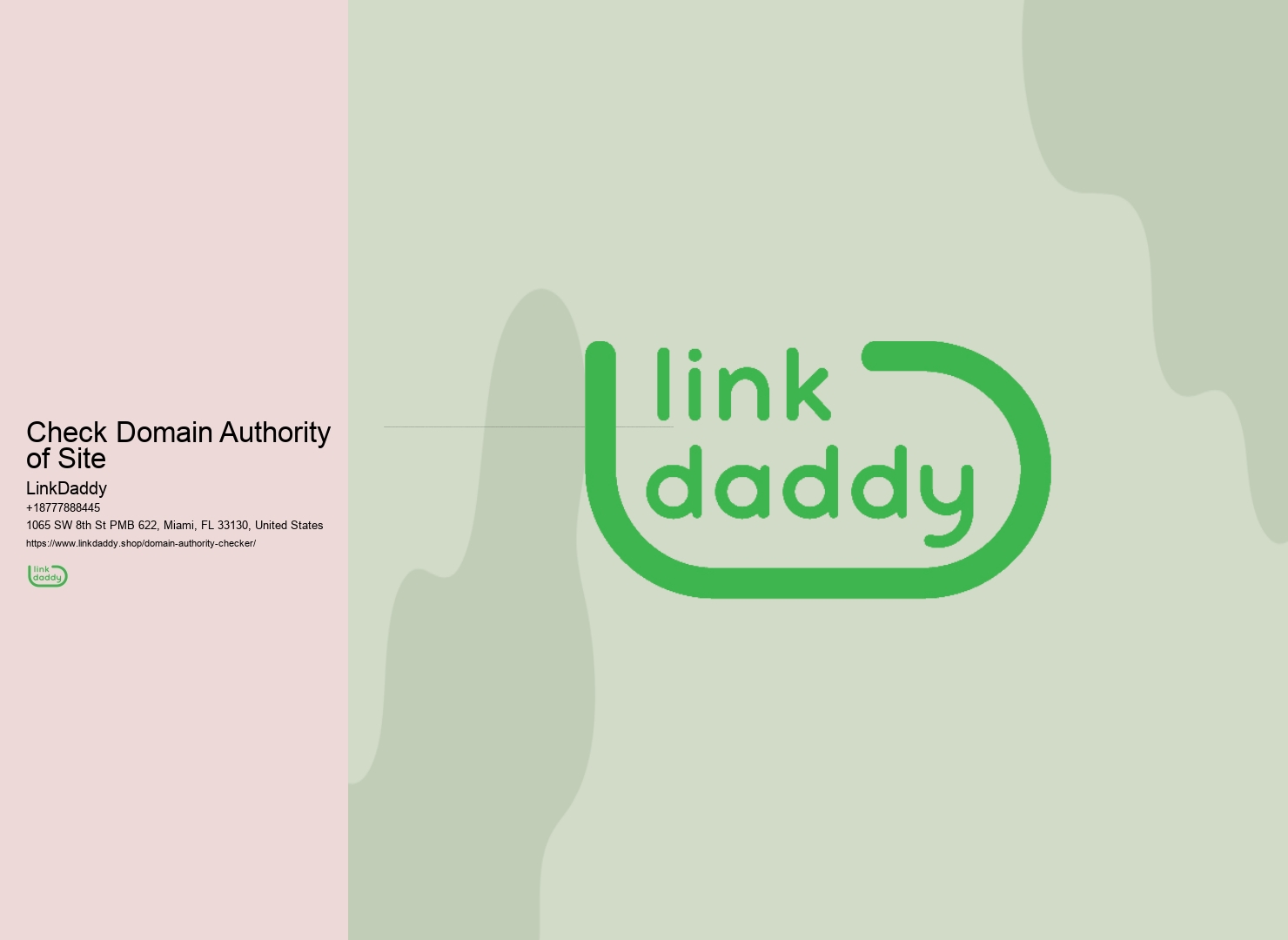 Check Domain Authority of Site